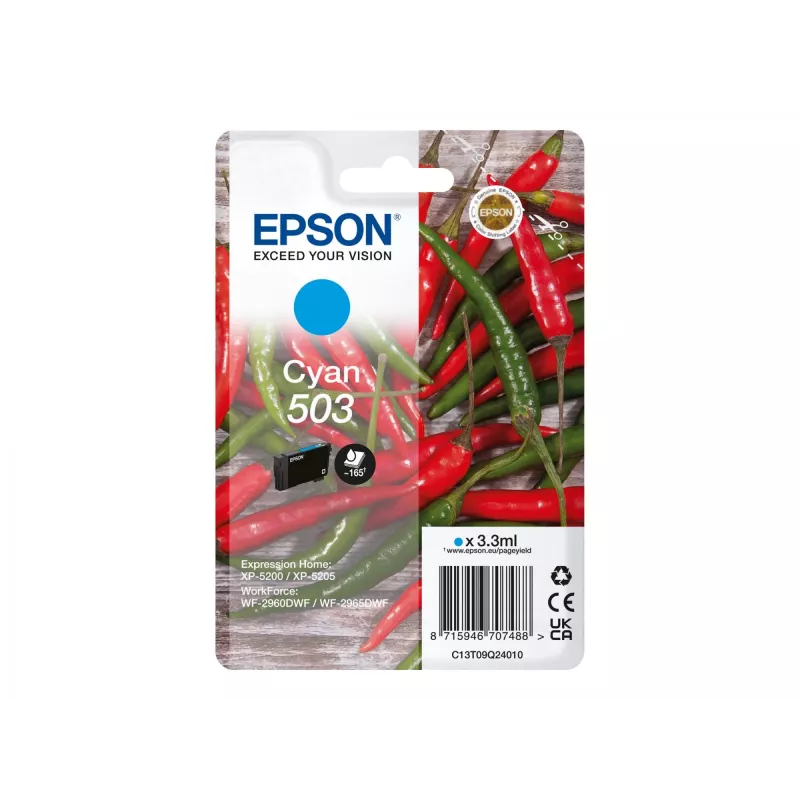 Epson 503 Tinteiro 1 unid. Original Rendimento Standard Ciano