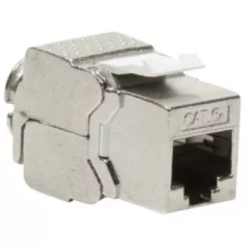 Tomada de rede RJ-45 LogiLink NK4003 prateado