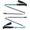 Bastões de trekking Distance Carbon Z, equipamento de fitness antracite/azul, 1 par, 105 cm