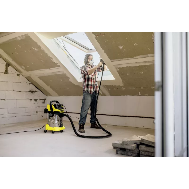 Kärcher WD 6 P S V-30/6/22/T preto, aço inoxidável, amarelo 30 L 1300 W