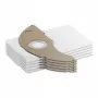 Sacos de pó Kärcher 2.889-217.0, 5 unid., branco, para aspiradores de depósito