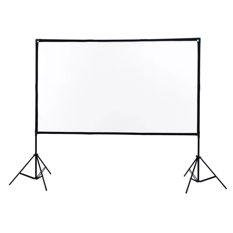 Tela de projeção dobrável Extralink 100 PSF-100, 16:9, 220x125cm, branco