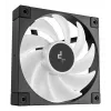 DeepCool FD12 ARGB R-FD12-BKAPN3-G ventoinhas de caixa, 120 mm (120x120x25), 12 V, pack de 3, pretas