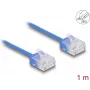 Cabo de rede DeLOCK RJ45 Cat.6 UTP 1 m azul
