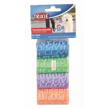 Sacos de dejetos descartáveis para cães Trixie TX-22844 — 8 rolos × 20 sacos (160 unid.), plástico, 220 g