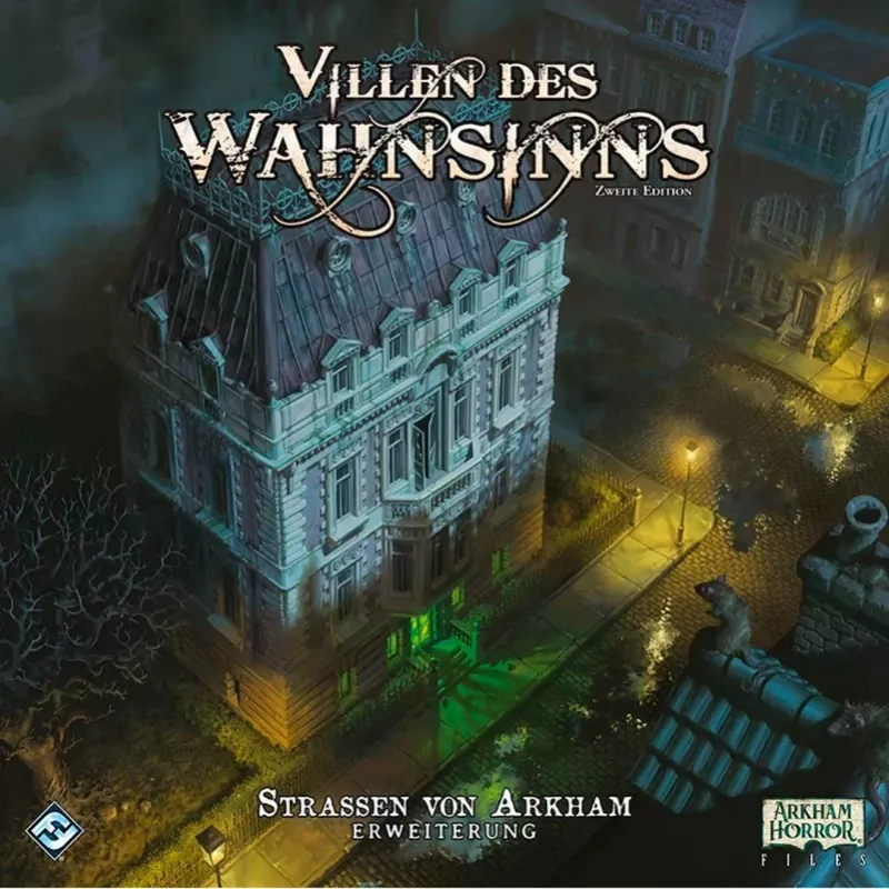 Mansions of Madness - The Streets of Arkham, expansão de jogo de tabuleiro, 2.ª edição