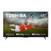 TV Toshiba 65UV2463DG 65 polegadas (165,1 cm) 4K Ultra HD DLED Smart-TV, 3840×2160, VIDAA, Wi‑Fi, 300 cd/m², preto