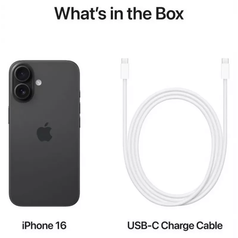 Smartphone Apple iPhone 16 6,1 polegadas 128 GB preto