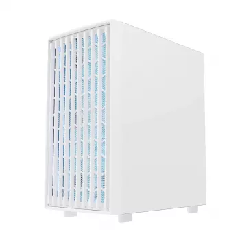 Caixa para PC MODECOM BREEZE ARGB Flow MIDI, ATX, USB 3.0 ×2 + USB-C, branco