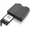 Rack móvel icy dock MB038SP-B para 8x unidades SATA/SAS de 2,5 polegadas, compatível com 1x baía de 5,25 polegadas
