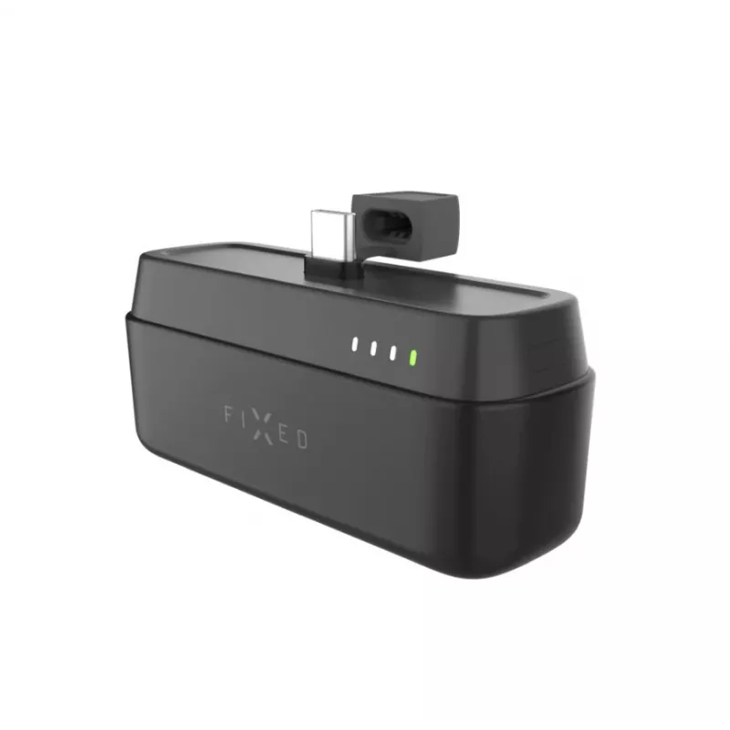 Powerbank portátil FIXED FIXZEN-5PL-BK, 5000 mAh, USB-C 20W (5V/3A, 9V/2.22A, 12V/1.67A)