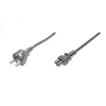 Cabo de alimentação Assmann. Schuko - C5 M/F. 1,2 m. H05VV-F3G 0,75 mm². azul (AK-440115-012-S)