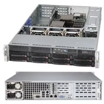 Caixa Supermicro 2HE SuperChassis 2U CSE-825TQC-R1K03WB