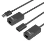Cabo de rede UNITEK Y-UE01001 dock/replicador de portas USB 3.0 60 m preto