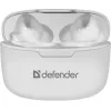 Auriculares Bluetooth Defender TWINS 903, brancos