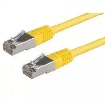 Cabo de rede ROLINE S/FTP (PiMF) patch Cat.6 RJ-45 5,0 m amarelo