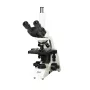 Microscópio Deltaoptical DO-3800 — microscópio de luz transmitida, ampliação 40×–1000×, modelo DO-3800