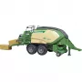 Bruder 02033 Krone Big Pack 1290HDP VC veículo em miniatura, 1:16, com 2 fardos quadrados, verde
