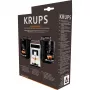 Pastilhas de limpeza KRUPS XS5300 para máquina de café, 10 unid., 2 descalcificantes, cartucho de filtro incluído