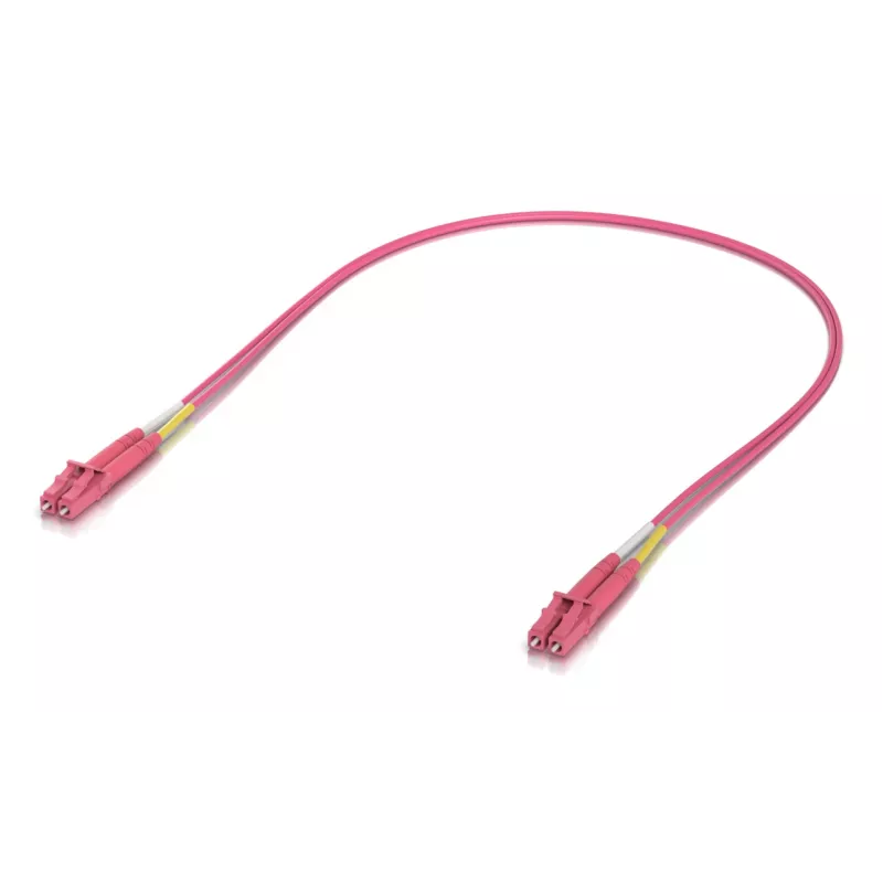 Ubiquiti UACC-OFC-M2-LULU-0.5M-50 - cabo ótico LCupc/LCupc, duplex, multimodo 50/125, 0,5 m (50 unidades) 0,5 m, pack de 50