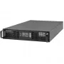 UPS Qoltec AWARYJNY DO RACK 3KVA 3000W fator de potência 1.0 LCD EPO USB on-LINE (3VA, 3000W, UPS online de dupla conversão), UPS