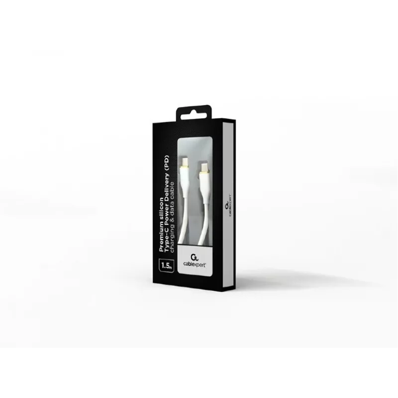Cabo USB GEMBIRD CC-USB2S-CMCM-1.5M-W, 1,5 m