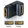 Adaptador HDMI fêmea 90° para baixo DeLOCK 65075