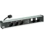 Régua de tomadas Bachmann CONI com 3 tomadas e 1 carregador USB, cabo de 0,2 m