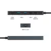 Hyper HyperDrive Flex HD4101BKGL hub USB-C de 5 portas (2x USB-A, 1x USB-C, 1x HDMI), preto