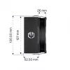 Endorfa Fera 5 preto ARGB dissipador de CPU