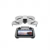 Drone DJI Flip com comando DJI RC 2, 48 MP, 4K HDR (3840x2160), 3110 mAh, 16 m/s, até 31 min de voo, menos de 249 g, preto/branco