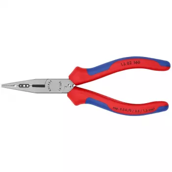 Alicate multifunções Knipex 13 02 160 1 ferramenta azul, vermelho