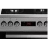Fogão independente gás-elétrico BEKO FSMT55330DXDS, 5 bicos, 60 cm, aço inoxidável, forno 60 L, classe energética A