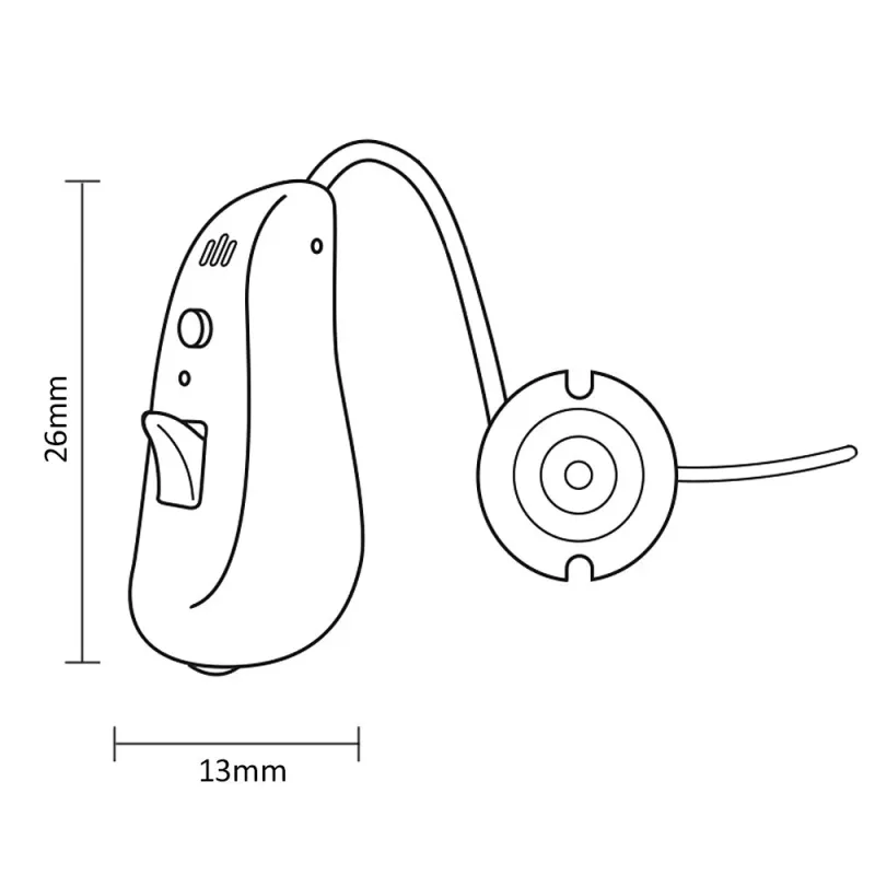 Amplificador de som intra-auricular Promedix PR-420