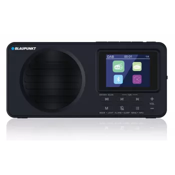 Rádio portátil Blaupunkt DR6BK preto