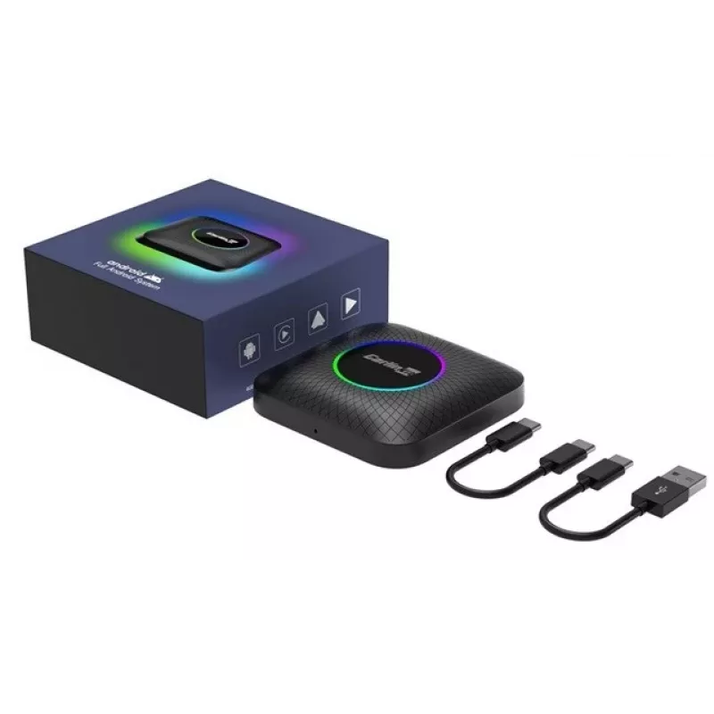 CarlinKit CPC200-Tbox Ambient Adaptador sem fios 8GB/128GB Preto