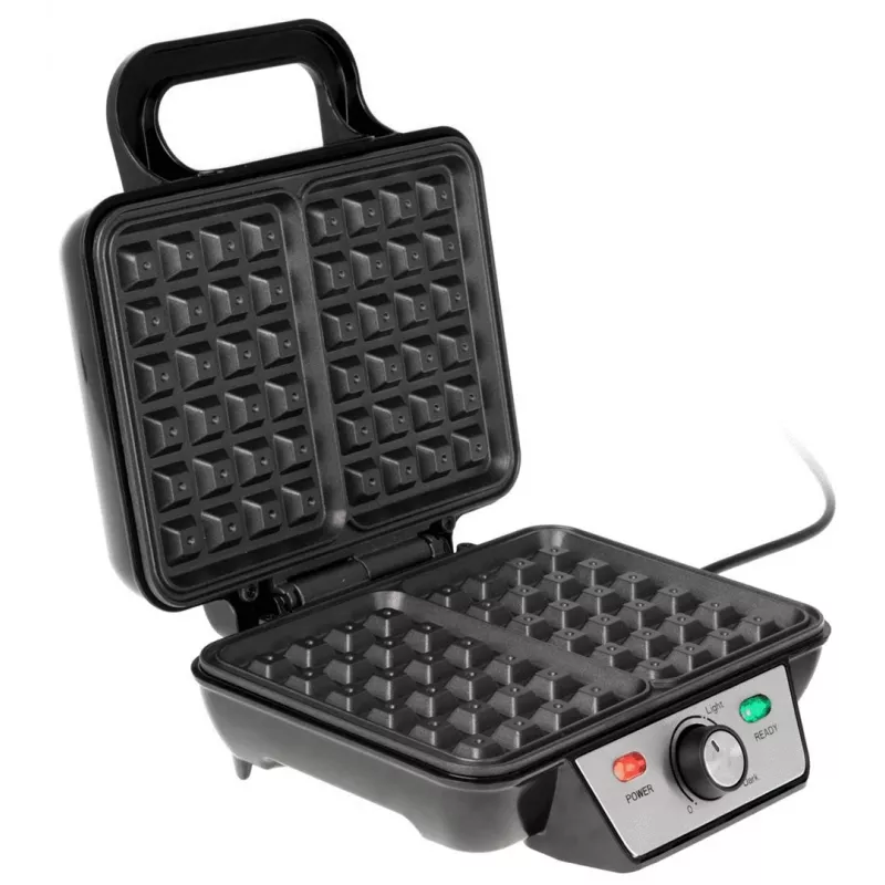 Máquina de waffles Camry CR 3046 2 S preto 1000 W (CR 3046) - Adler