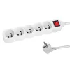 Distribuidor de energia Esperanza ELK215W 3 m 5 tomada(s) AC interior branco
