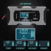 Carregador QOLTEC 52493 12V 10A com função de reparação para baterias AGM