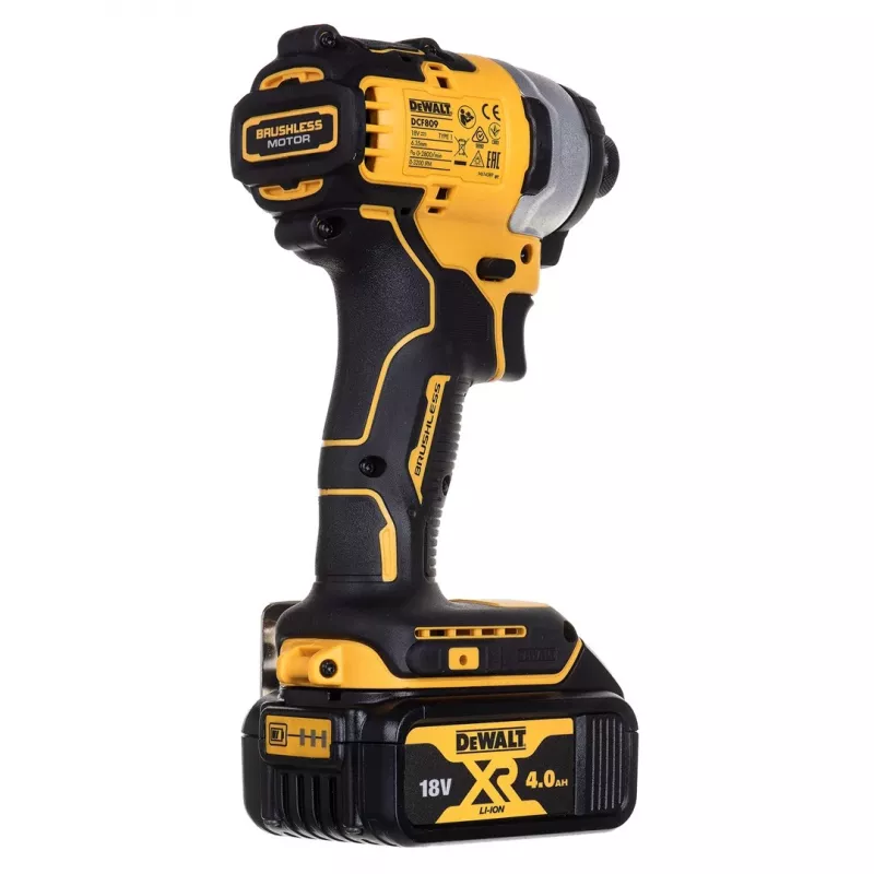 Conjunto combinado a bateria DeWalt DCK2062M2T — 18 V, aparafusadora DCD709 + chave de impacto 1/4