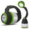 Lanterna de campismo LED recarregável MACLEAN MCE298 3W portátil, alimentada por USB, compacta