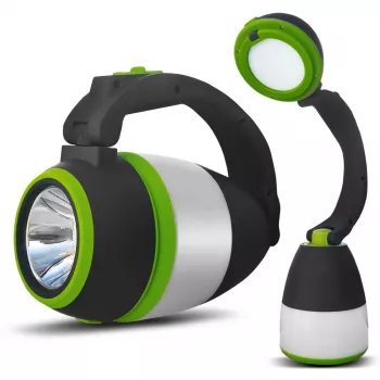 Lanterna de campismo LED recarregável MACLEAN MCE298 3W portátil, alimentada por USB, compacta