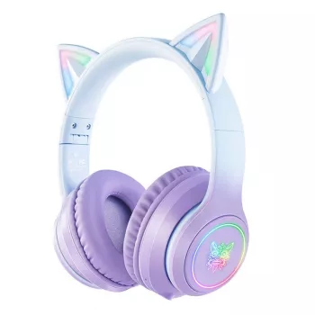 Headset Onikuma B90 headset gaming azul/roxo
