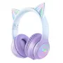 Headset Onikuma B90 headset gaming azul/roxo