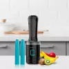 Cecotec Power Titanium 350 EasyGo liquidificadora, 350 W, 2 copos de 600 ml, preto