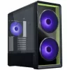 Conjunto de caixa de PC Lian Li LANCOOL 217 INF + 3 ventoinhas UNI FAN SL-INF 120 Reverse-Blade – preto