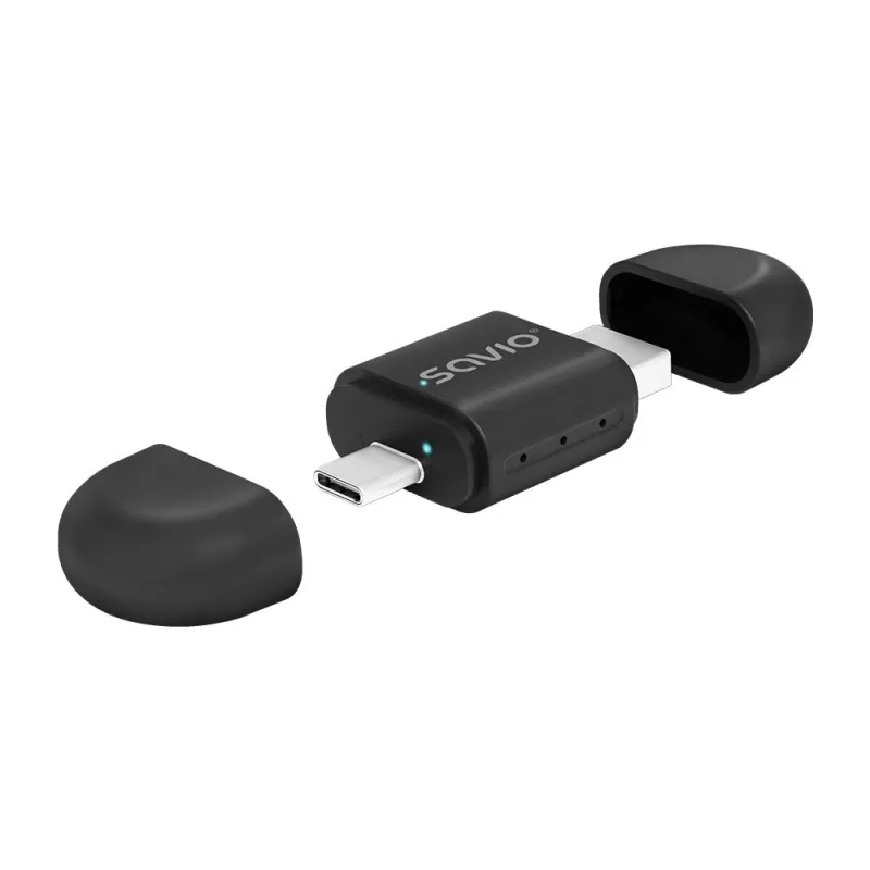 Savio TR-17 adaptador sem fios CarPlay e Android Auto