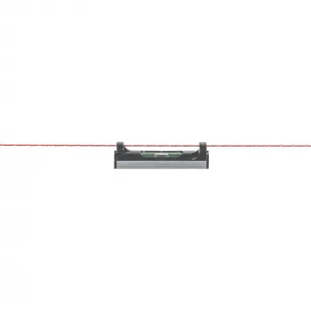 Nível de bolha KWB Line 7,8cm (preto/prateado)