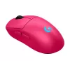 Logitech G PRO 2 - Rato - Gaming - para destros e esquerdinos - ótico - 8 botões - Sem fios, Com fios - 2,4 GHz, USB - recetor USB Logitech LIGHTSPEED - rosa (910-007310)