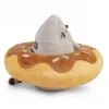 Mascote Pusheen in a Chocolate Donut